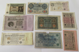 GERMANY COLLECTION BANKNOTES, LOT 15pc EMPIRE #xb 107 - Verzamelingen