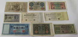 GERMANY COLLECTION BANKNOTES, LOT 15pc EMPIRE #xb 105 - Verzamelingen