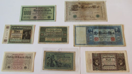 GERMANY COLLECTION BANKNOTES, LOT 15pc EMPIRE #xb 077 - Colecciones
