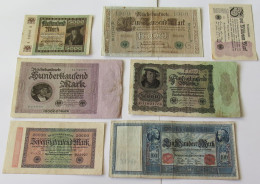 GERMANY COLLECTION BANKNOTES, LOT 15pc EMPIRE #xb 087 - Colecciones