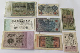 GERMANY COLLECTION BANKNOTES, LOT 15pc EMPIRE #xb 097 - Colecciones