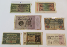 GERMANY COLLECTION BANKNOTES, LOT 15pc EMPIRE #xb 075 - Colecciones