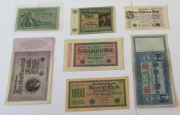 GERMANY COLLECTION BANKNOTES, LOT 15pc EMPIRE #xb 041 - Verzamelingen