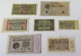 GERMANY COLLECTION BANKNOTES, LOT 15pc EMPIRE #xb 035 - Colecciones