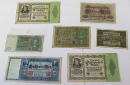 GERMANY COLLECTION BANKNOTES, LOT 15pc EMPIRE #xb 025 - Sammlungen