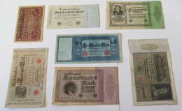 GERMANY COLLECTION BANKNOTES, LOT 15pc EMPIRE #xb 013 - Sammlungen