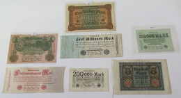 GERMANY COLLECTION BANKNOTES, LOT 15pc EMPIRE #xb 003 - Sammlungen