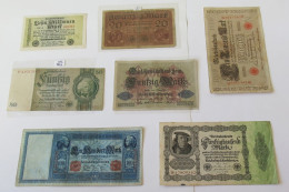 GERMANY COLLECTION BANKNOTES, LOT 15pc EMPIRE #xb 011 - Sammlungen