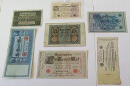 GERMANY COLLECTION BANKNOTES, LOT 15pc EMPIRE #xb 007 - Colecciones