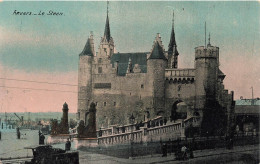BELGIQUE - Anvers - Le Steen - Colorisé - Carte Postale Ancienne - Antwerpen