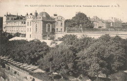 FRANCE - Saint Germain - Pavillon Henri IV Et La Terrasse Du Restaurant - CLC - Carte Postale Ancienne - St. Germain En Laye (Schloß)