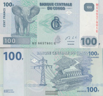 Kongo (Kinshasa) Pick-number: 98A (2013) Uncirculated 2013 100 Francs - Non Classés