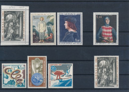 MONACO - LOT DE 2 TIMBRES NEUFS* AVEC CHARNIERE OU GOMME ALTEREE ET 6 TIMBRES NEUFS** SANS CHARNIERE - Collections, Lots & Series