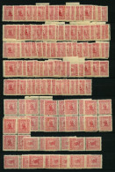 ALTENBURG 13/4A , FDC, 1898, 5 Pf. (175x) Und 2 Pf. (5x) Frauengestalt, Meist Pracht, Mi. 2700.- - Private & Local Mails