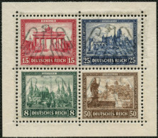 Dt. Reich 446-49 , 1930, Herzstück IPOSTA-Block, Postfrisch, Pracht, Gepr. Schlegel, Mi. 440.- - Unused Stamps