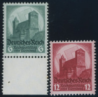 Dt. Reich 546/7 , 1934, Reichsparteitag, Pracht, Mi. 85.- - Unused Stamps