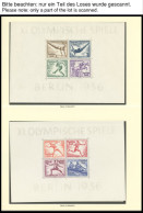 SAMMLUNGEN 603-910 , 1936-45, Bis Auf Block 9 Postfrische Komplette Prachtsammlung Im Falzlosalbum, Mi. 3920.- (zusätzli - Other & Unclassified