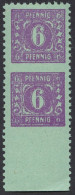 MECKLENBURG-VORPOMMERN 10xUw,Uu , 1946, 6 Pf. Grauviolett Auf Hellbläulichgrün, Waagerecht Ungezähnt Und Unten Ungezähnt - Autres & Non Classés