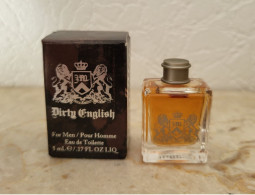 Miniature Juicy Couture Dirty English For Men EDT 5ml - Miniatures Hommes (avec Boite)