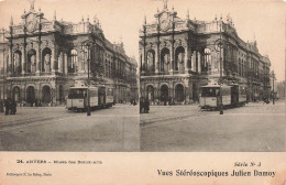 BELGIQUE - Anvers - Musée Des Beaux-Arts - Vue Stéréoscopiques Julien Damoy - Carte Postale Ancienne - Antwerpen