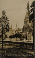 Weesp // Oudegracht Met Kerk Vd Ned. Prot Bond 1947 Punaisegaatje - Weesp