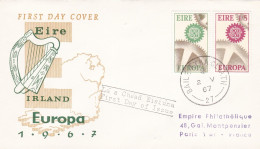 Ireland / Eire - 1967 Europa CEPT Illustrated FDC - FDC
