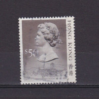 HONG KONG 1987, Sc# 504, CV $32, Queen Elizabeth II, Used - Oblitérés
