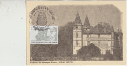 Verfeil   31  Carte Non Circulée_Chateau De Bonrepos Timbrée Riquet-1604 Tricentenaire De P F De Riquet 1680 - Verfeil