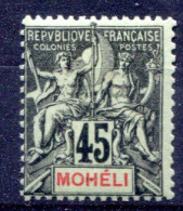 Mohéli         11 * - Unused Stamps