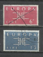 9321H-SERIE COMPLETA IRLANDA EIRE EUROPA 1963 Nº 159/160 VALOR 6,50€ - Gebruikt