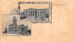 U S A      Kentucky   Louisville . City Hall - Court House     (voir Scan) - Louisville