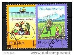 POLAND 2001 MICHEL No: 3887 - 3888 USED - Used Stamps
