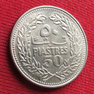 Lebanon 50 Piastres 1968 KM# 28.1 *V2T Liban Libano Libanon - Líbano