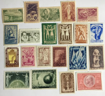 Argentina 1947, Lot Of 21, MNH. - Unused Stamps