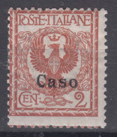 Italy Colonies Aegean Islands Caso 1912 Mi#3 II Mint Hinged - Aegean (Caso)