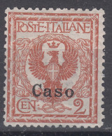 Italy Colonies Aegean Islands Caso 1912 Mi#3 II Mint Hinged - Aegean (Caso)