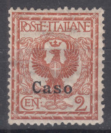 Italy Colonies Aegean Islands Caso 1912 Mi#3 II Mint Hinged - Aegean (Caso)