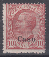 Italy Colonies Aegean Islands Caso 1912 Mi#5 II Mint Hinged - Aegean (Caso)
