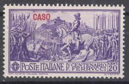 Italy Colonies Aegean Islands Caso 1930 Mi#26 II Mint Hinged - Egée (Caso)