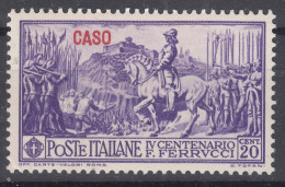 Italy Colonies Aegean Islands Caso 1930 Mi#26 II Mint Hinged - Aegean (Caso)