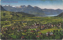 Schwyz Mit Urirotstock 1928 Selten - Schwytz