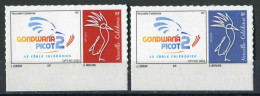 TIMBRES** De 2021 Adhésifs En Bord De Feuille De NOUVELLE-CALEDONIE "LE CÂBLE CALEDONIEN : GONDWANA PICOT 2" - Nuevos