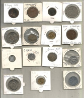 Monnaie, LOT DE 15 MONNAIES, 2 Scans, Frais Fr 4.75 E - Lots & Kiloware - Coins