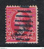 PUERTO-RICO:  1899  OVERPRINT  -  2 C. USED  STAMP  -  YV/TELL. 175 - Porto Rico