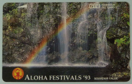 HAWAII - Tamura - Aloha Festivals '93 - Rainbow Falls - Mint - Hawaï