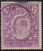 East Africa And Uganda Protectorates   .    SG  10   .   (2 Scans)    .    O      .   Cancelled - Protectoraten Van Oost-Afrika En Van Oeganda