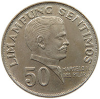 PHILIPPINES 50 SENTIMOS 1972 50 SENTIMOS 1972 PLAIN #t136 0103 - Philippinen
