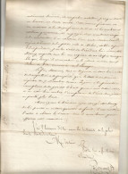 ANCIENNE LETTRE A DECHIFFRER DATE 1810 N°86 - Historical Figures