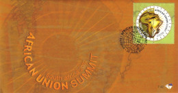 South Africa - 2002 African Union Summit FDC # SG 1385 , Mi 1446 - FDC