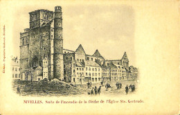 Belgique - Brabant Wallon - Nivelles - Suite De L'incendie De La Flèche De L'Eglise Ste. Gertrude - Nivelles